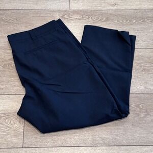 Bluffworks Original Pants Mens 40x30 Navy Blue Regular Fit Technical Chino